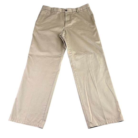 Dockers Other - Dockers Mens 34x30 Khaki Tan Straight Fit Chino Pants Cotton Twill Work Casual